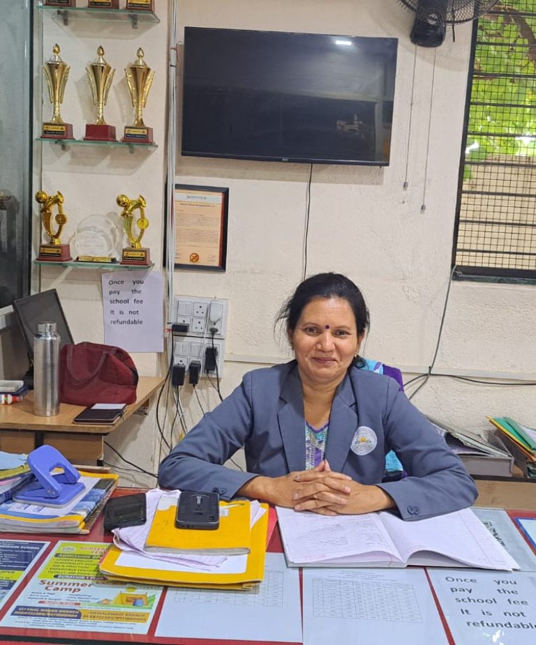 Trishala Varma, Principal of Little Star English Medium School.